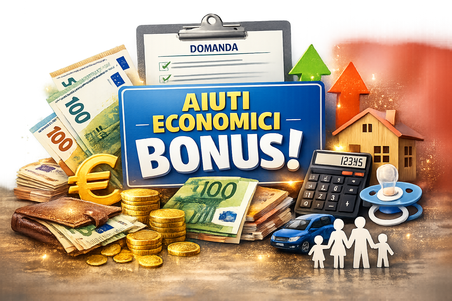 Sostegni al reddito 2026: elenco completo di bonus e aiuti attivi