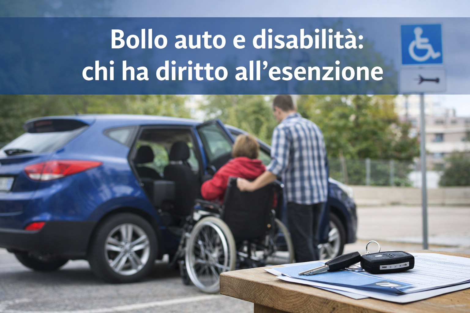 Bollo auto disabili: chi non deve pagarlo (e come fare in Piemonte)