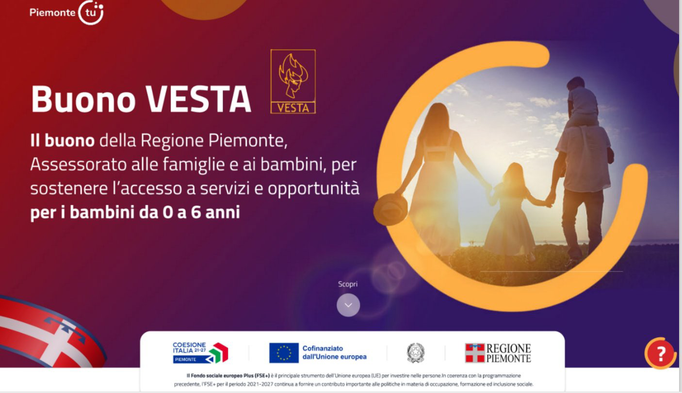 Buono VESTA 2026: requisiti, importi e modalità di accesso al contributo regionale.